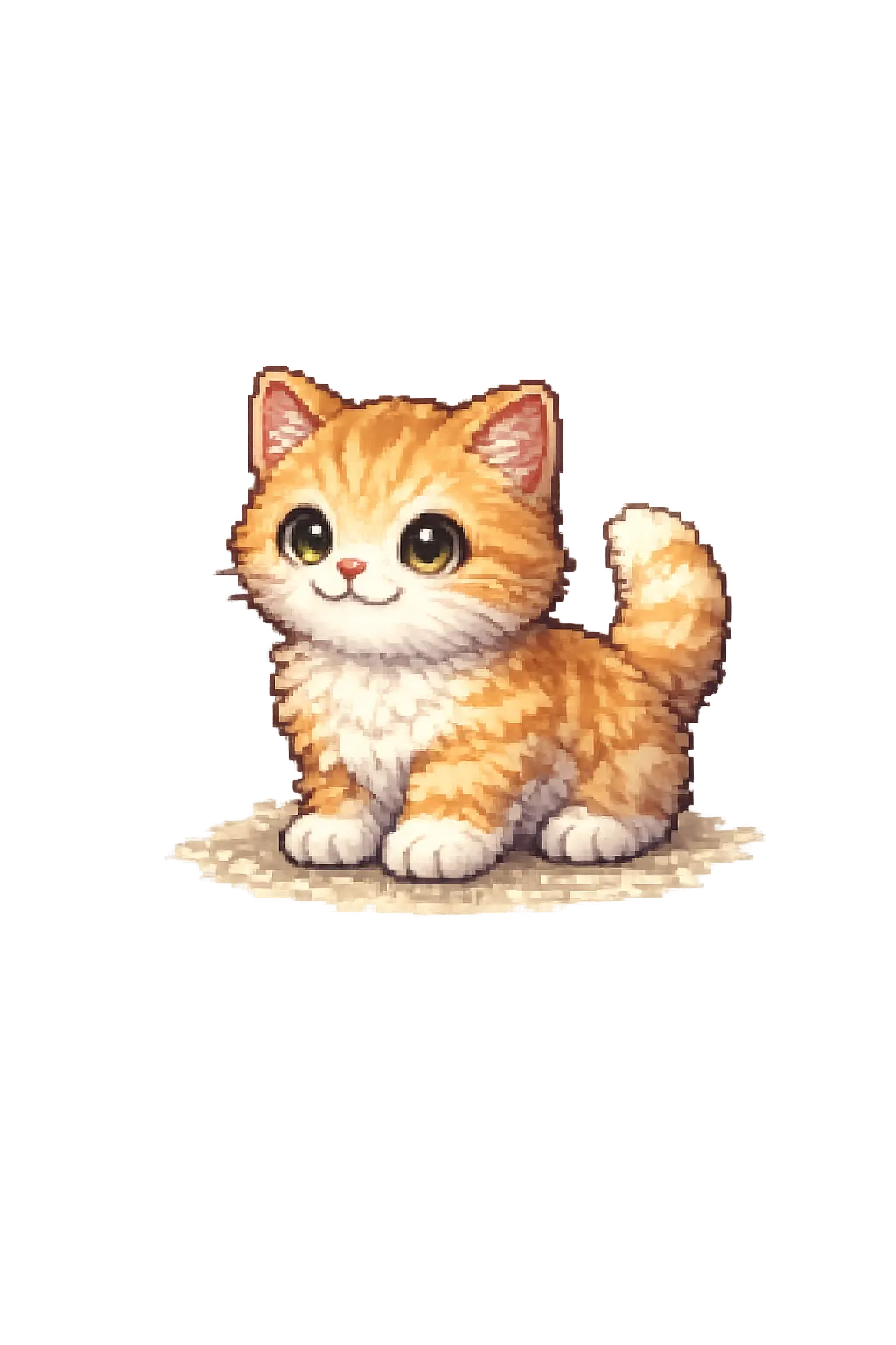 Happy kitten